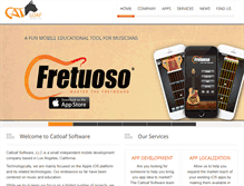 Tablet Screenshot of catloafsoft.com